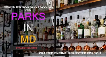 Alcohol Laws in Maryland Parks