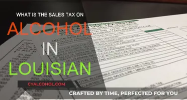 Louisiana Alcohol Sales Tax: How Much?