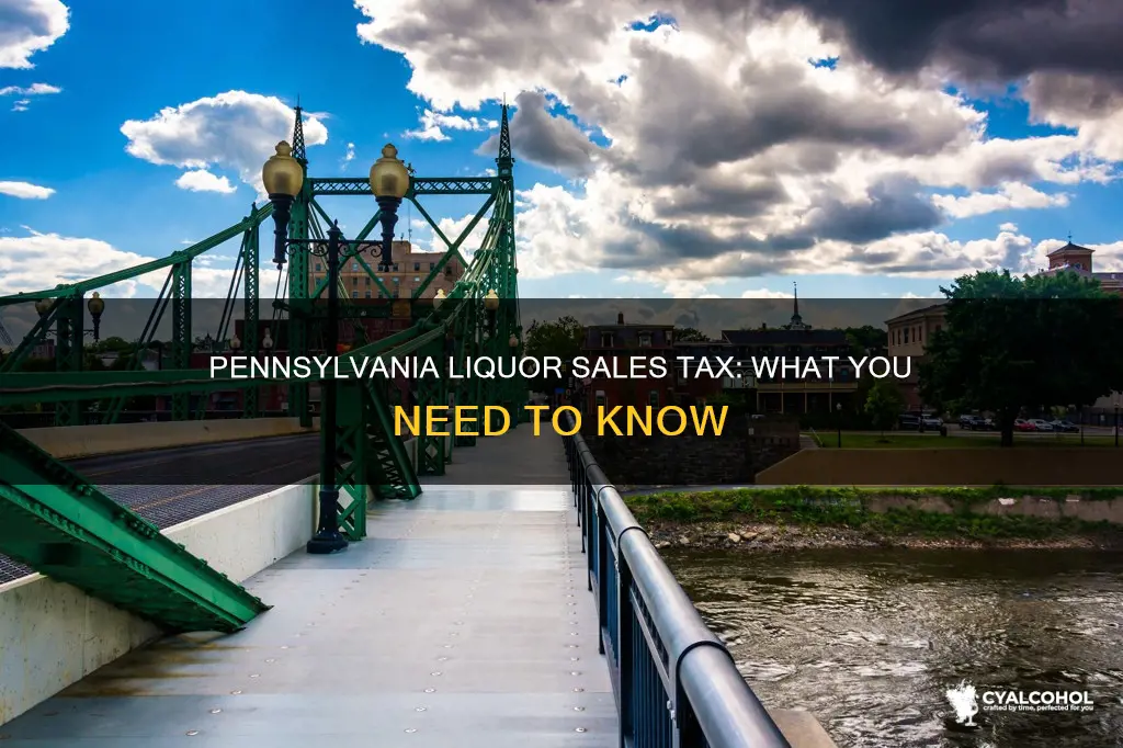 what is the sales tax on alcohol in pennsylvania