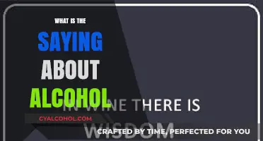 Exploring the Wisdom Behind Alcohol-Related Sayings