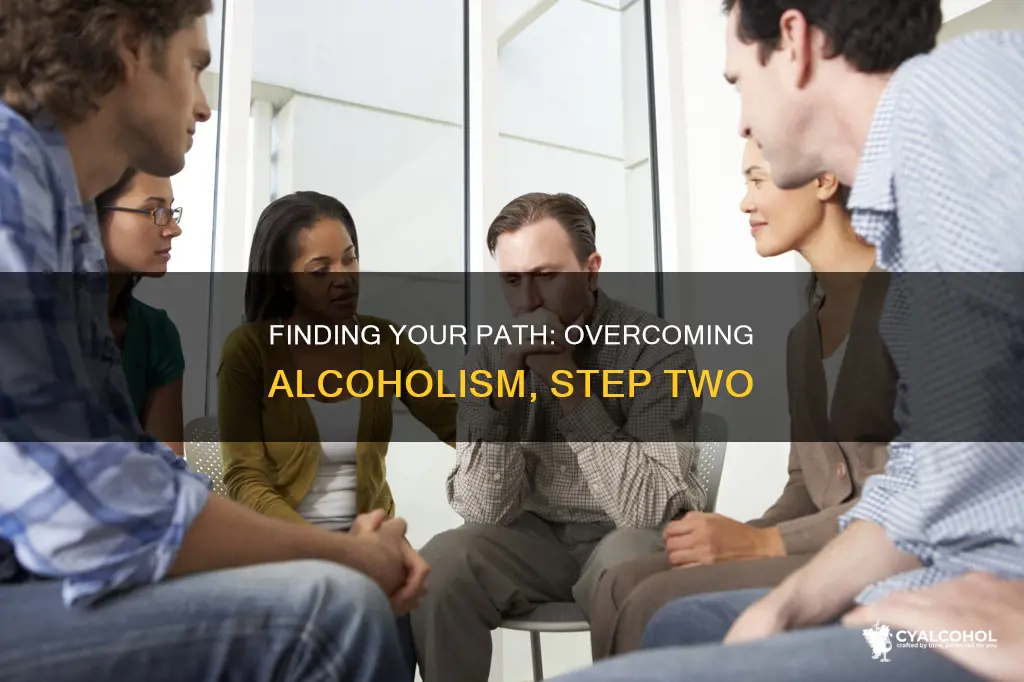 what is the second step in recovery from alcoholism