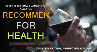 Healthy Alcohol Intake: Small Amounts for Big Benefits