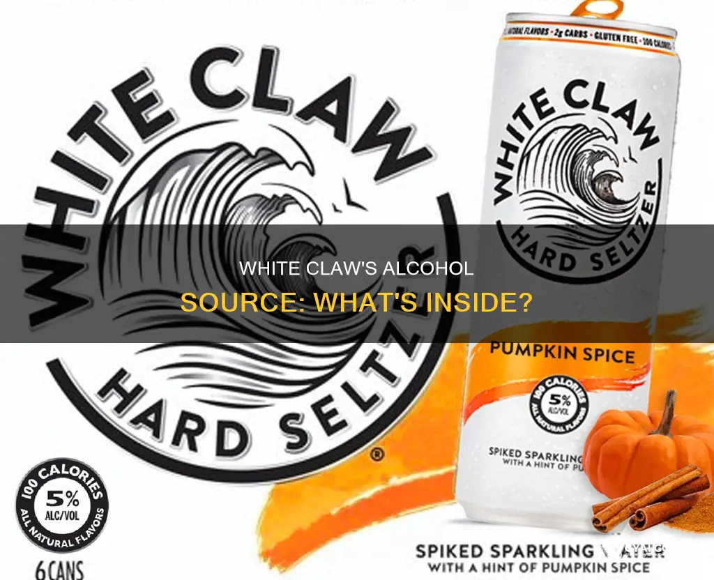 what is the source of alcohol in white claw