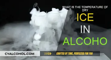 How Cold Can Dry Ice and Alcohol Get?