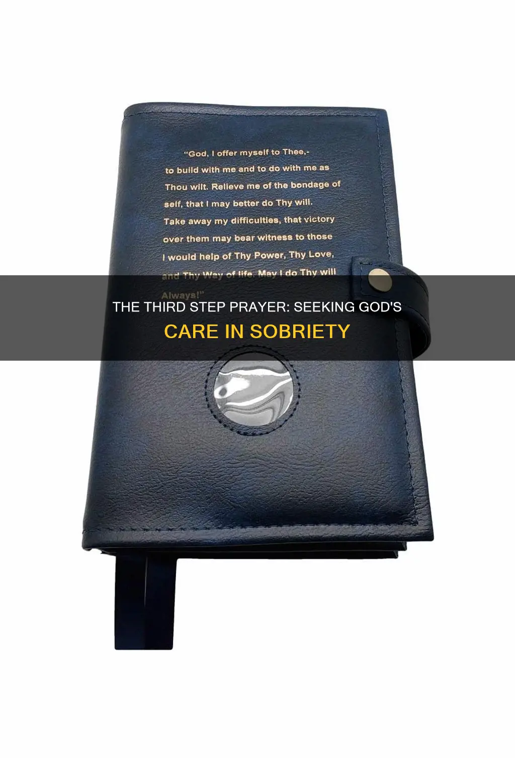 what is the third step prayer for alcoholics anonymous