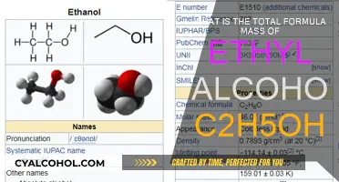 Understanding Ethyl Alcohol's Formula Mass