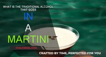 Martini's Traditional Alcohol: A Classic Cocktail's Spirit