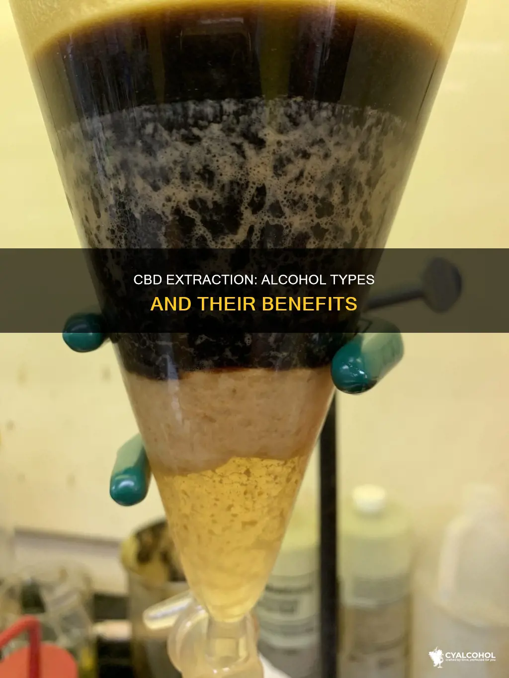 what is the type of alcohol for cbd extraction
