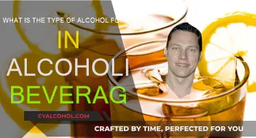 The Many Types of Alcohol in Your Drink
