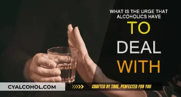 Battling the Urge: Alcoholics' Inner Turmoil