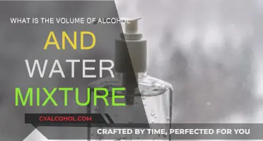 Alcohol-Water Mixture: Understanding Volume Ratios