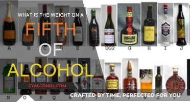 How Heavy is a Fifth of Alcohol?