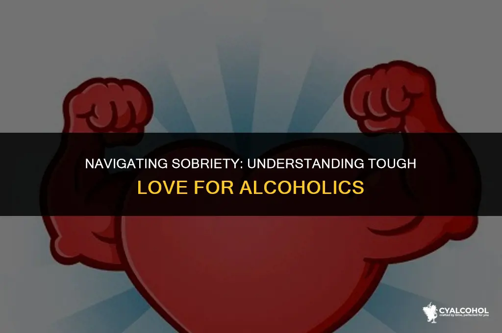 what is tough love for alcoholics