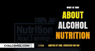 Unveiling the Truth: Alcohol's Surprising Nutritional Facts