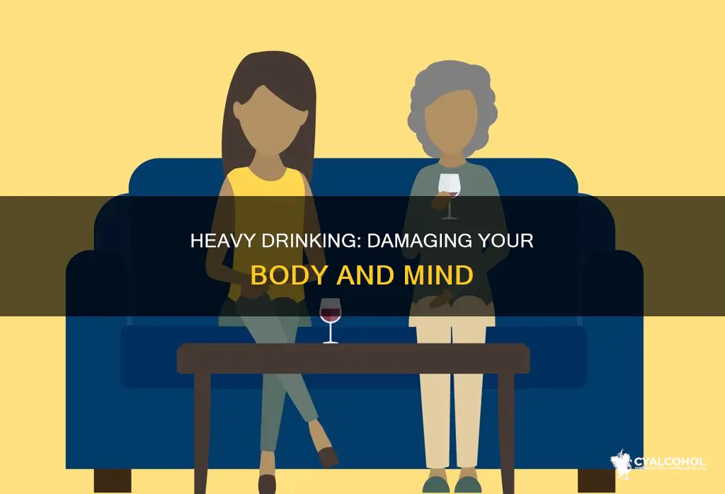 what is true of alcohol intake in heavy doses