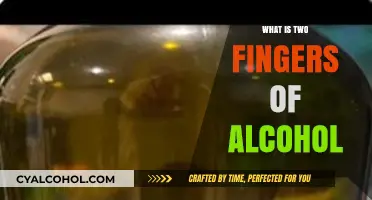Understanding the Concept of Two Fingers of Alcohol