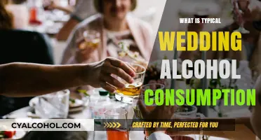Sipping on Love: A Guide to Typical Wedding Alcohol Consumption