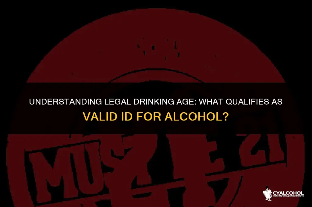 what is valid id for alcohol