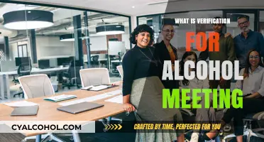 Ensuring Sobriety: The Role of Verification in Alcohol Meetings