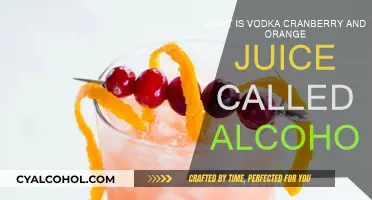 The Perfect Mix: Vodka, Cranberry, and Orange Juice Cocktail