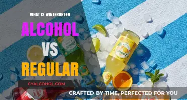 Exploring the Differences: Wintergreen Alcohol vs Regular Alcohol