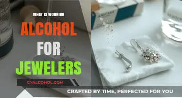 Unveiling the Mystery: What Jewelers Mean by 'Working Alcohol