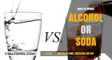 The Great Debate: Alcohol vs. Soda - Which One Is Worse for You?