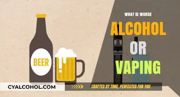 Vaping vs. Alcohol: Unraveling the Lesser of Two Evils