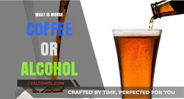 The Great Debate: Coffee vs. Alcohol - Which One's Worse?