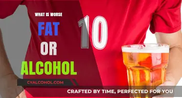 The Sobering Truth: Alcohol's Impact Compared to Dietary Fat
