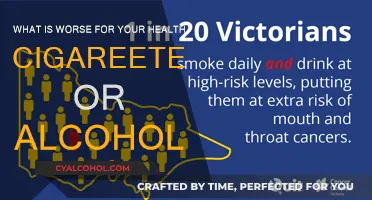 Cigarettes vs Alcohol: Which is the Bigger Health Hazard?