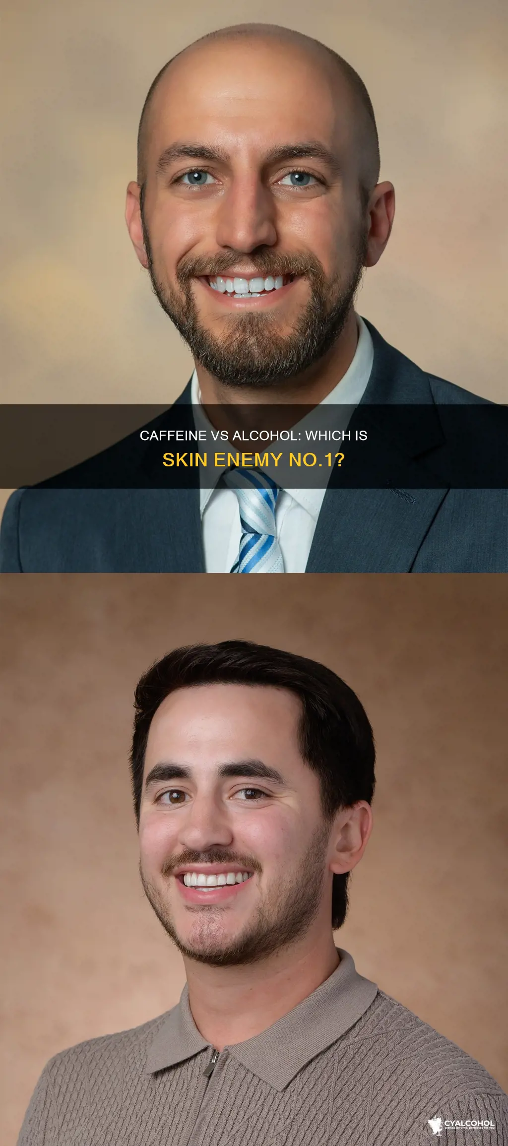 what is worse for your skin alcohol or caffeine