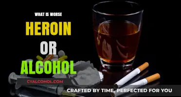 Comparing the Dangers: Heroin vs. Alcohol Abuse