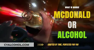 Comparing Vices: The Surprising Truth About McDonald's vs. Alcohol