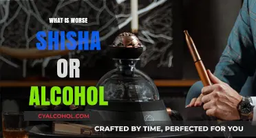 Comparing the Effects: Shisha vs. Alcohol - Which is Worse?