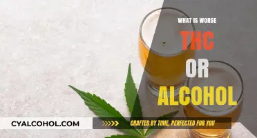 Comparing the Effects: THC vs. Alcohol - Which is Worse?