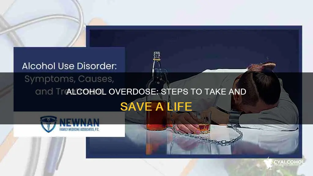 what it should be done to someone with alcohol overdose
