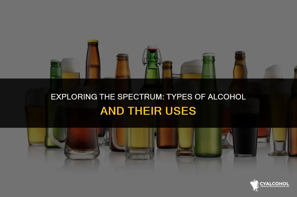 what kind of alcohol are there