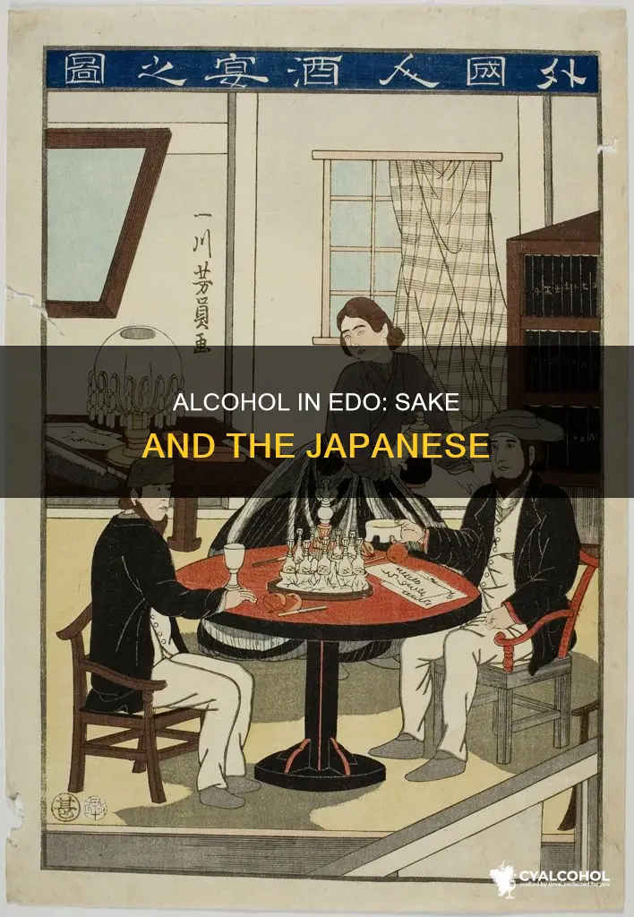 what kind of alcohol did japan have edo period