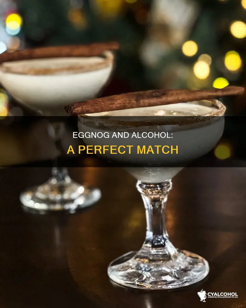what kind of alcohol do i add to eggnog