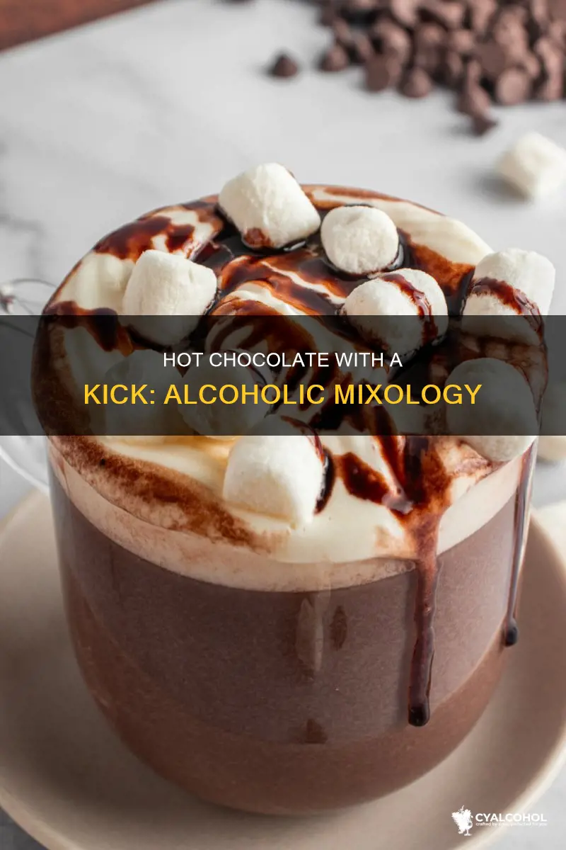 what kind of alcohol do you add to hot chocolate
