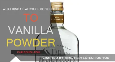 Alcoholic Vanilla Powder: Choosing the Right Spirit