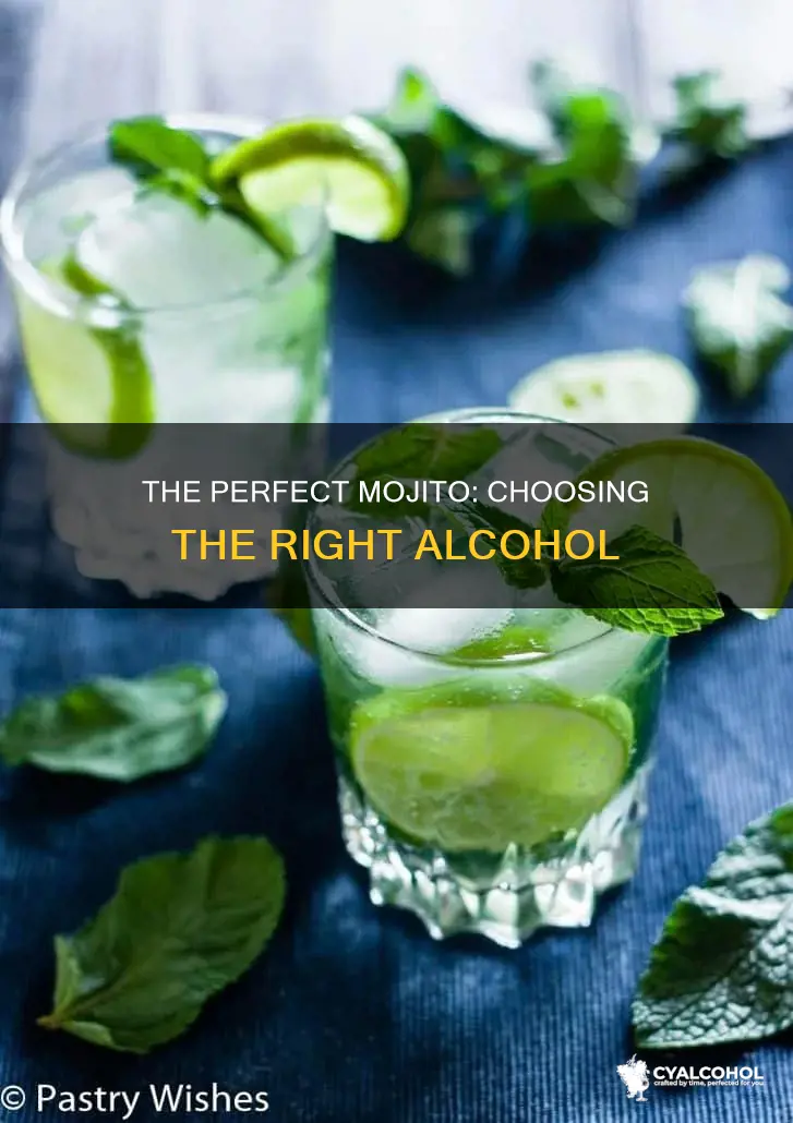 what kind of alcohol do you put in a mojito
