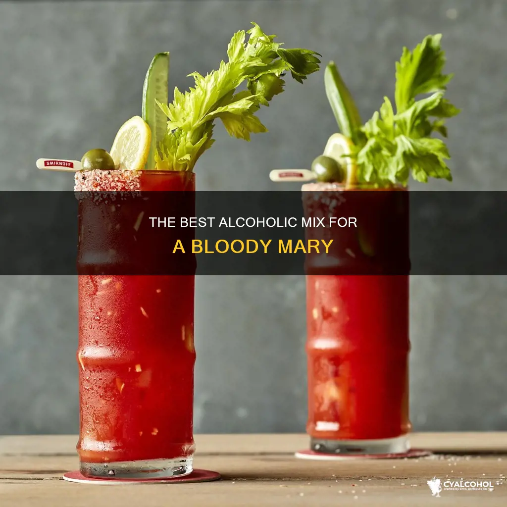 what kind of alcohol do you put in bloody mary