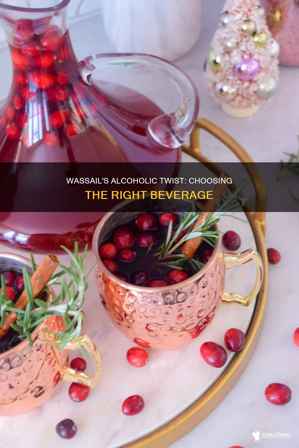 what kind of alcohol do you put in wassail