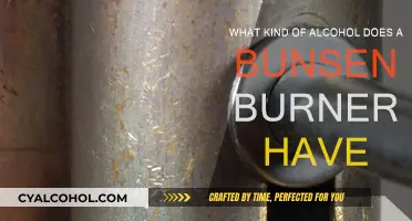 Alcohol in Bunsen Burners: What's the Science?