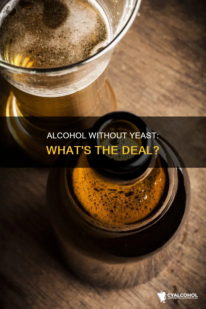 what kind of alcohol does not have yeast in it