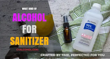 Effective Alcohol Types for Homemade Sanitizers: A Guide
