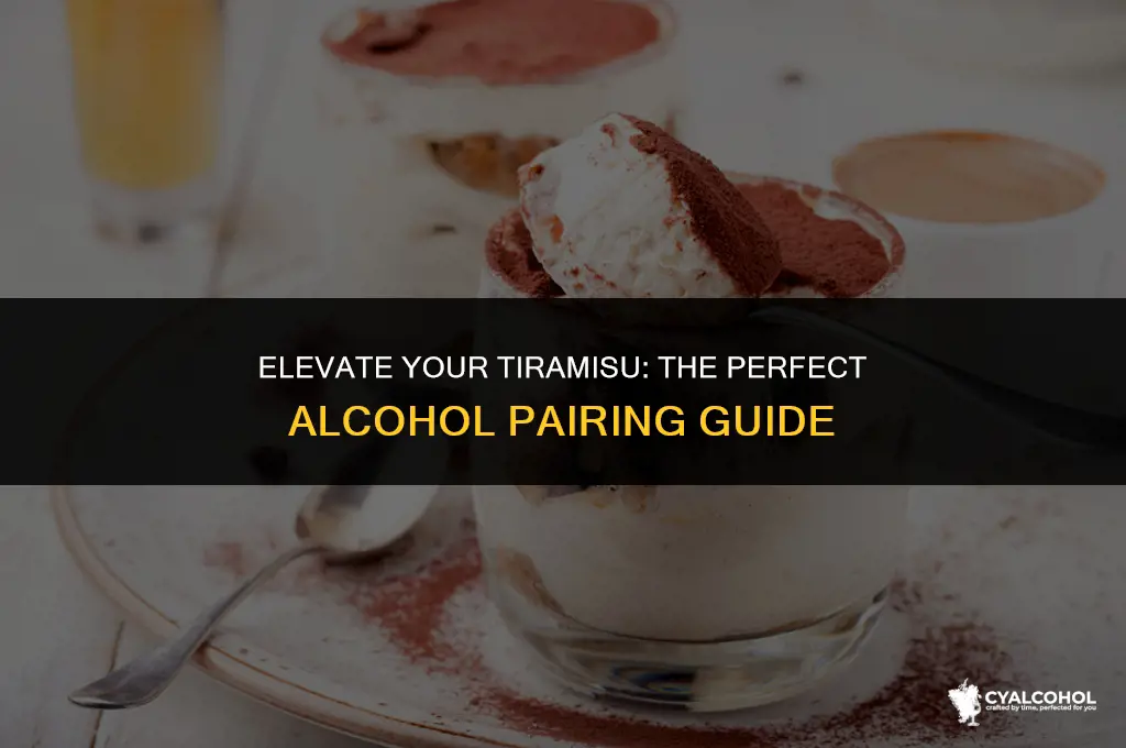 what kind of alcohol for tiramisu