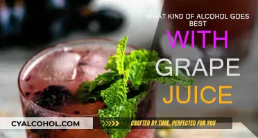 The Perfect Pair: Grape Juice and Alcohol